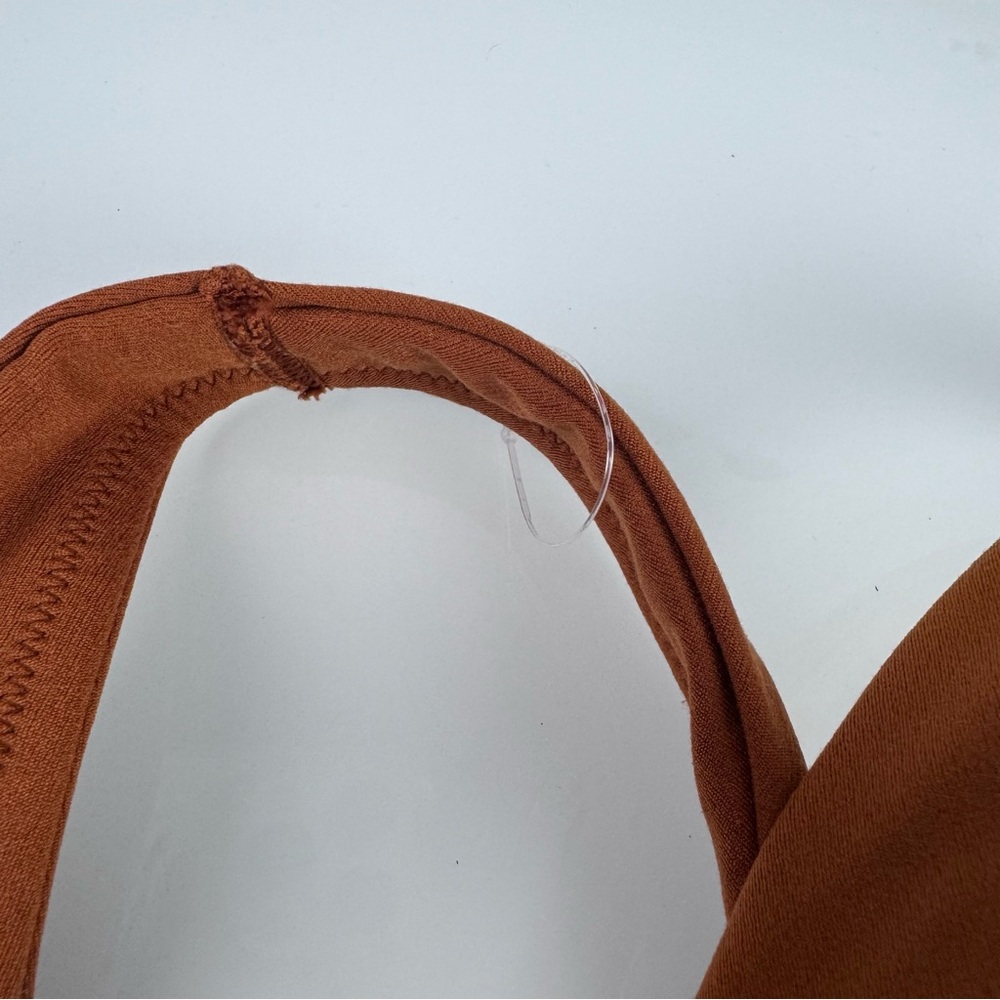 Offline Aerie Bra Bralette Real Me Stretch Medium Support Copper Orange Rust - Picture 9 of 10